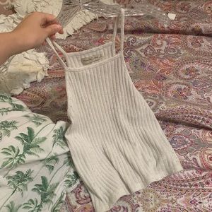 White Abercrombie & Fitch Halter top